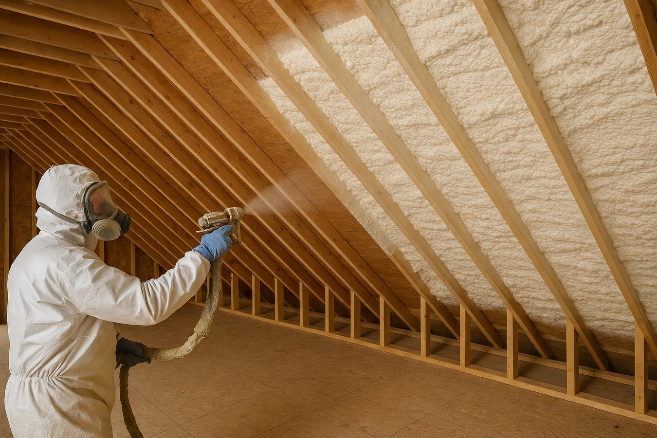 Attic air sealing in Corvallis, OR